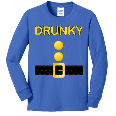 Drunky Dwarf Costume Kids Long Sleeve Shirt