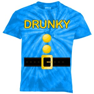 Drunky Dwarf Costume Kids Tie-Dye T-Shirt