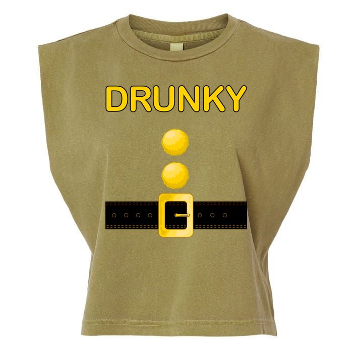 Drunky Dwarf Costume Garment-Dyed Women's Muscle Tee