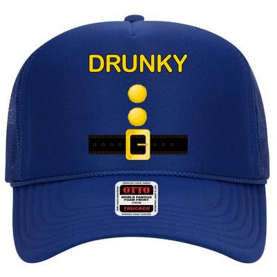 Drunky Dwarf Costume High Crown Mesh Back Trucker Hat