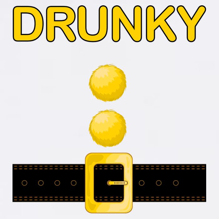 Drunky Dwarf Costume Garment-Dyed Sweatshirt