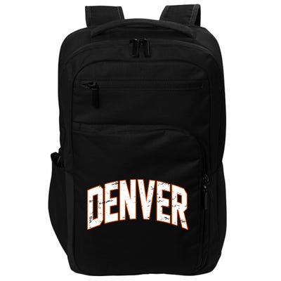 Denver Retro Vintage Impact Tech Backpack