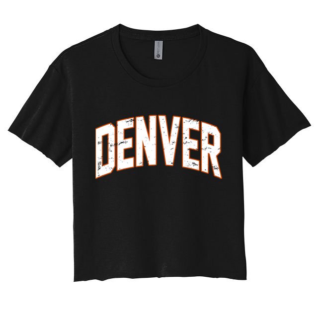 Denver Retro Vintage Crop Top