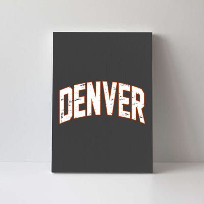 Denver Retro Vintage Canvas