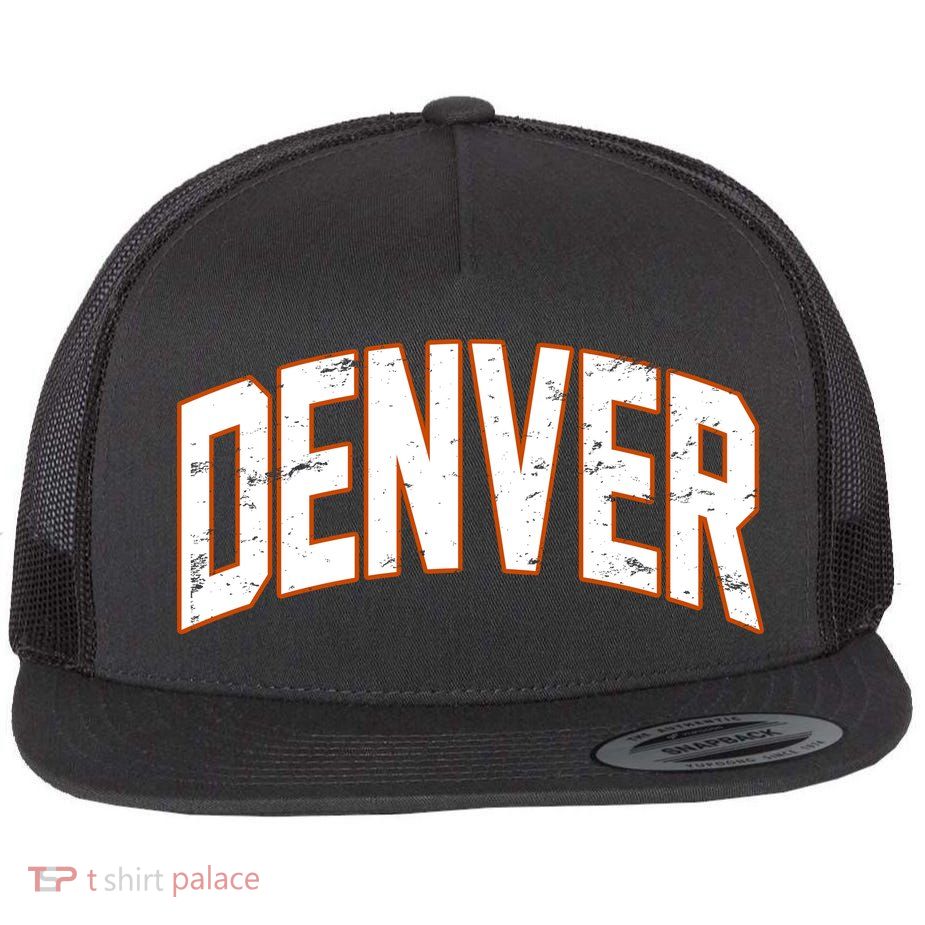 Denver Retro Vintage Flatbill Hat