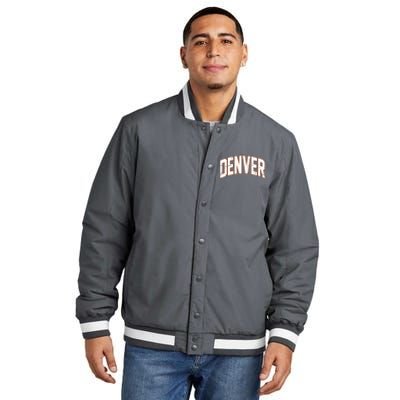 Denver Retro Vintage Insulated Varsity Jacket