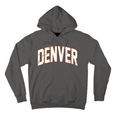 Denver Retro Vintage Tall Hoodie