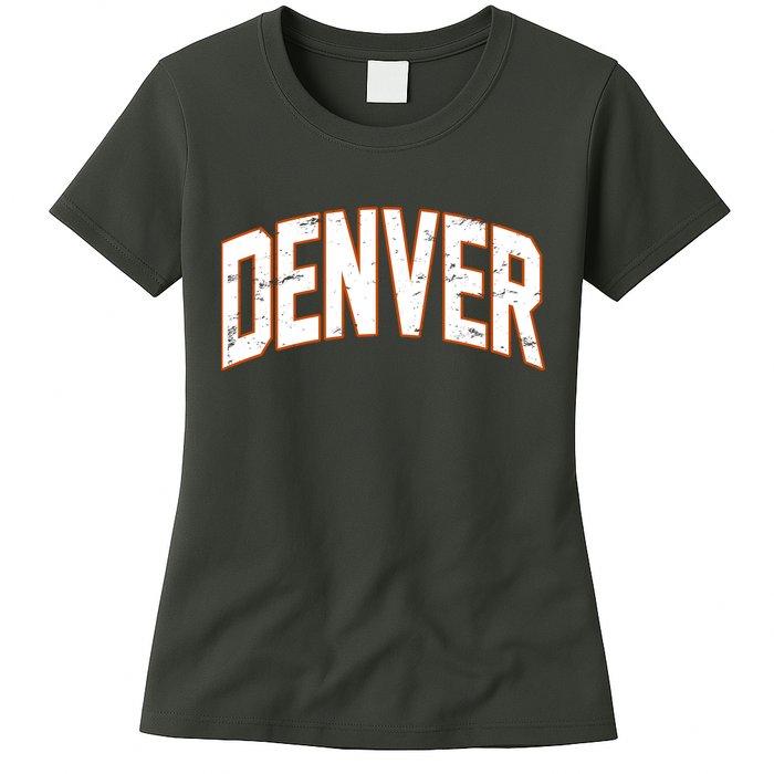 Denver Retro Vintage Womens T-Shirt