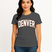 Denver Retro Vintage Womens T-Shirt