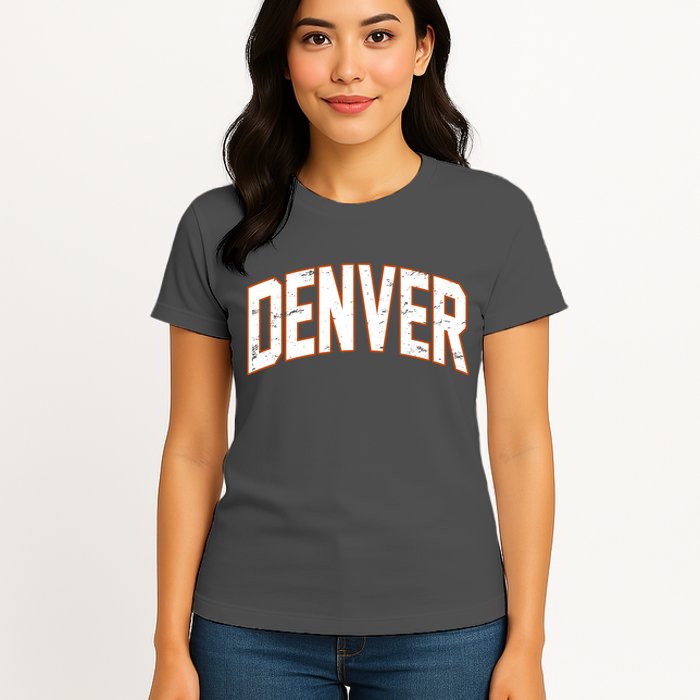 Denver Retro Vintage Womens T-Shirt