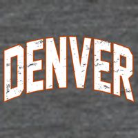 Denver Retro Vintage Womens T-Shirt