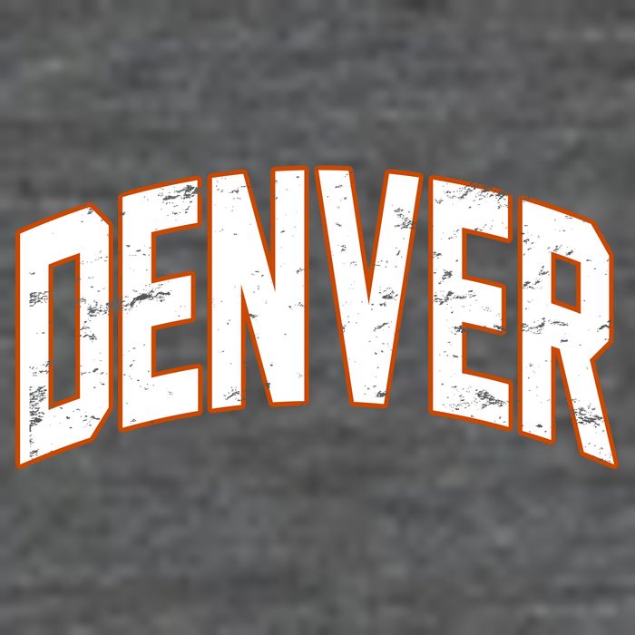 Denver Retro Vintage Womens T-Shirt