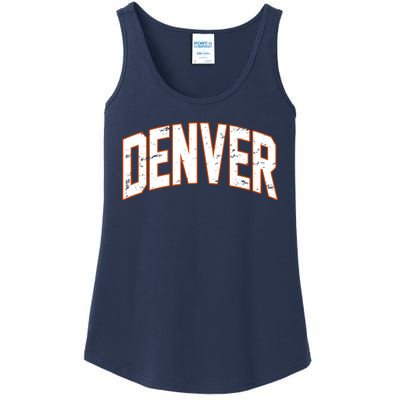 Denver Retro Vintage Ladies Essential Tank