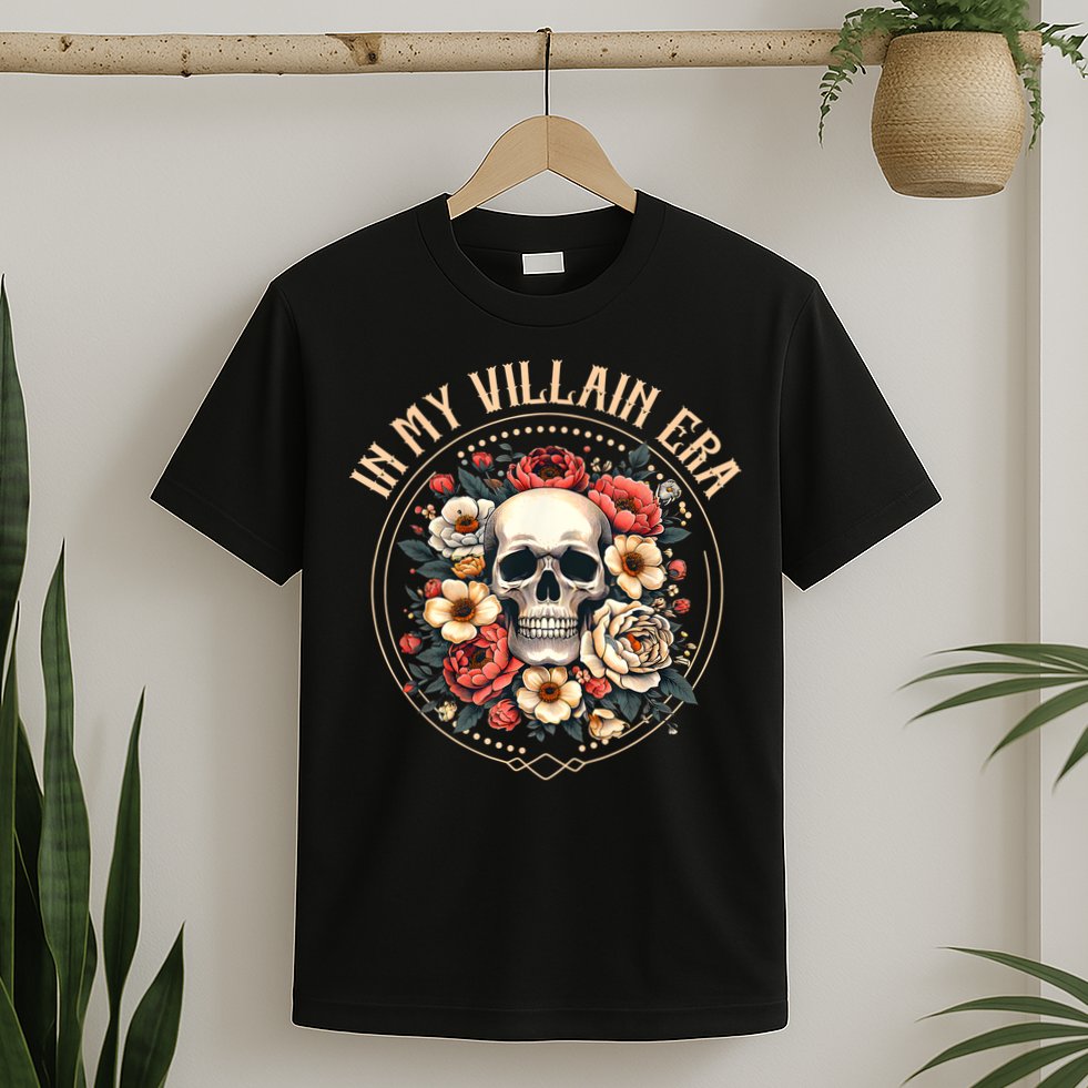 Dark Romance Villain Enemies To Lovers In My Villain Era T-Shirt