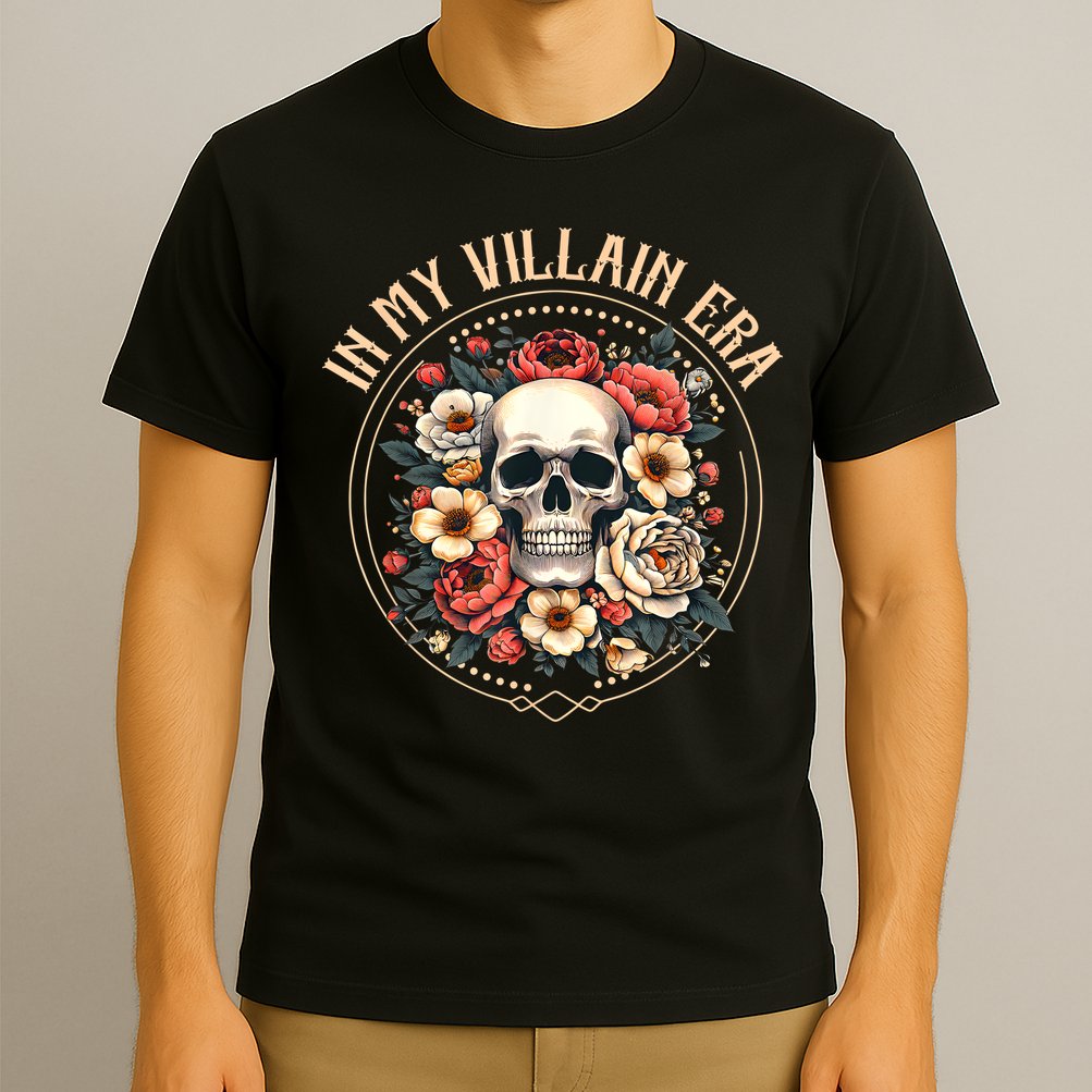Dark Romance Villain Enemies To Lovers In My Villain Era T-Shirt