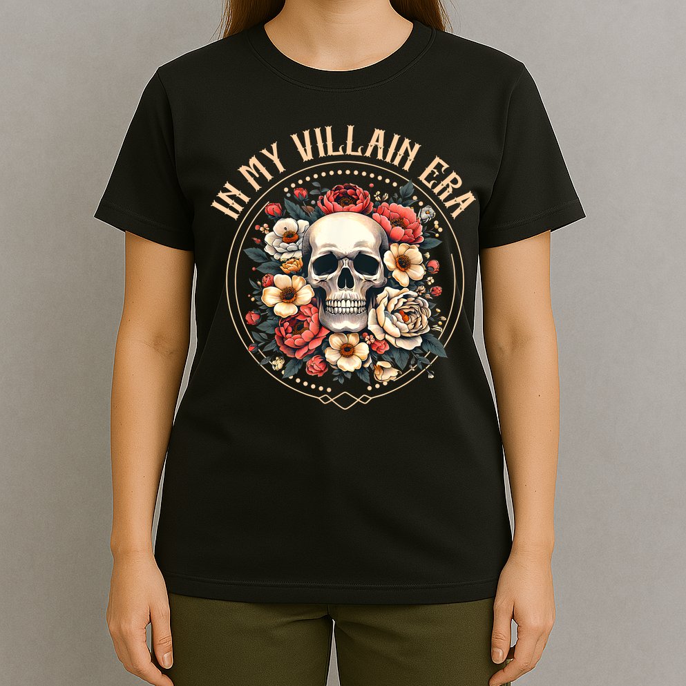 Dark Romance Villain Enemies To Lovers In My Villain Era T-Shirt