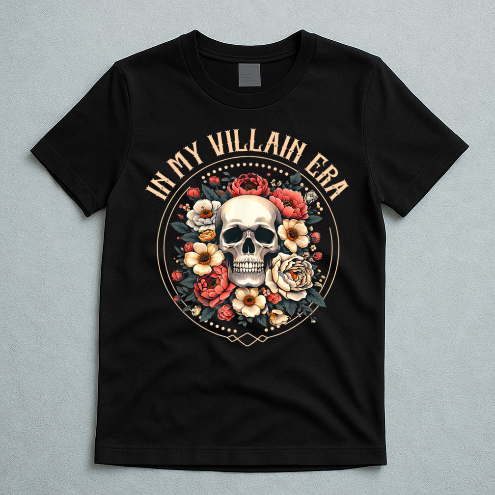 Dark Romance Villain Enemies To Lovers In My Villain Era T-Shirt