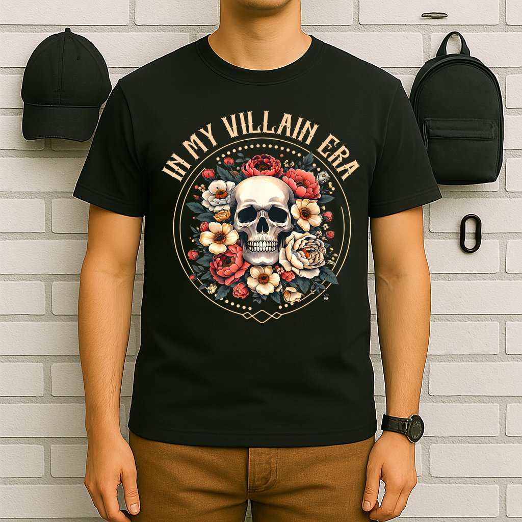 Dark Romance Villain Enemies To Lovers In My Villain Era T-Shirt