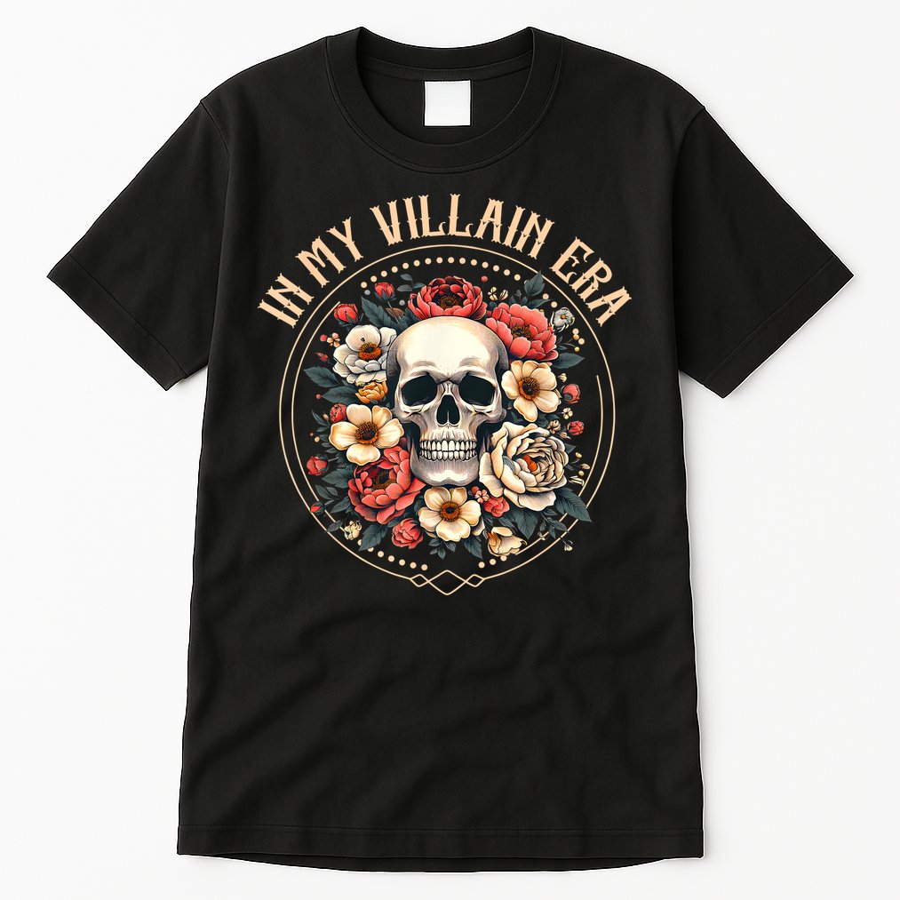 Dark Romance Villain Enemies To Lovers In My Villain Era Tall T-Shirt