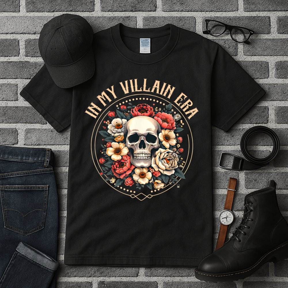 Dark Romance Villain Enemies To Lovers In My Villain Era Tall T-Shirt