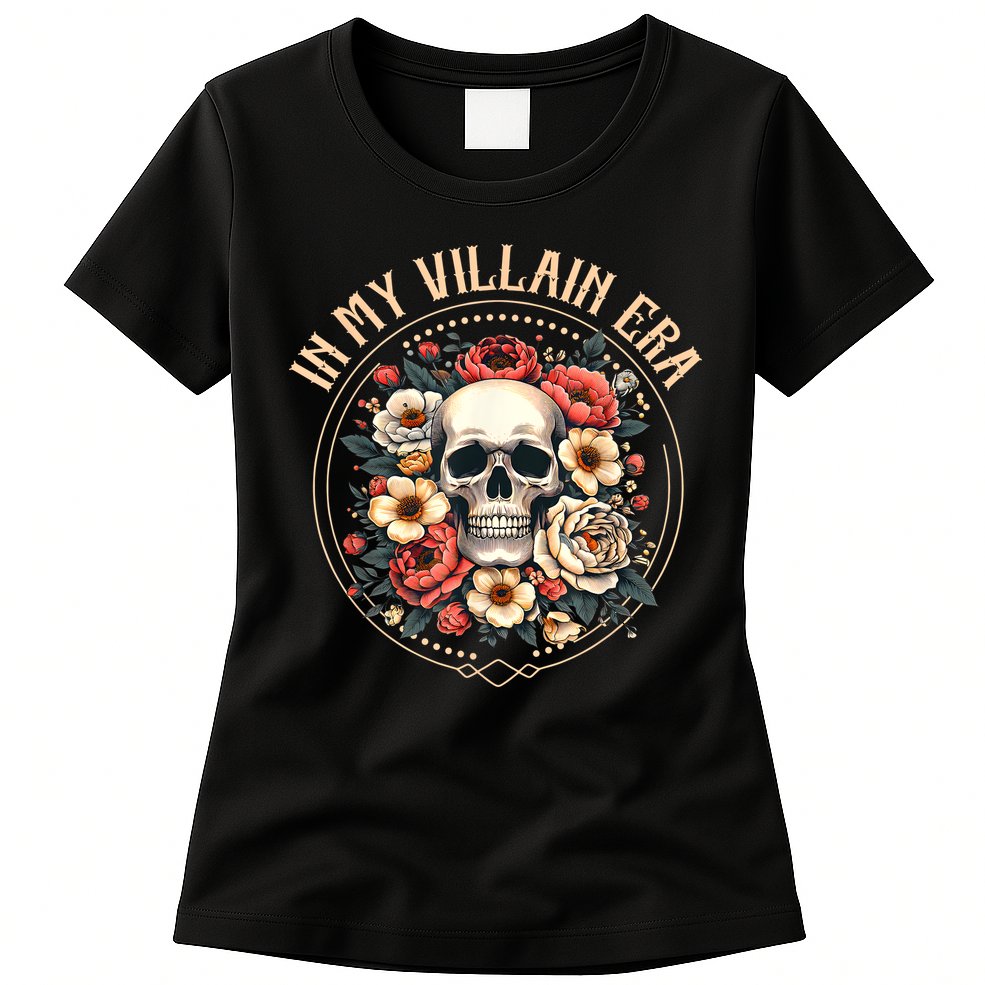 Dark Romance Villain Enemies To Lovers In My Villain Era Womens T-Shirt