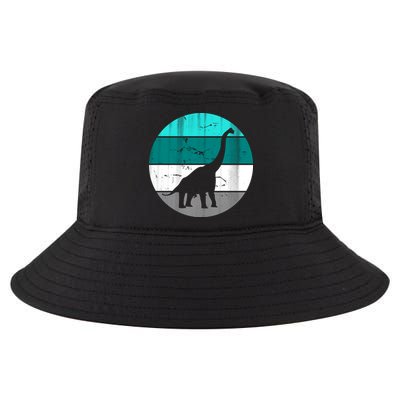 Dino Retro Vintage Brachiosaurus Cool Comfort Performance Bucket Hat