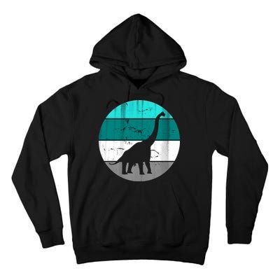 Dino Retro Vintage Brachiosaurus Tall Hoodie