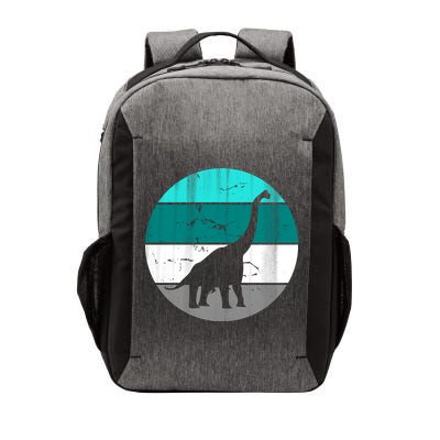 Dino Retro Vintage Brachiosaurus Vector Backpack