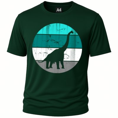 Dino Retro Vintage Brachiosaurus Performance Shirt