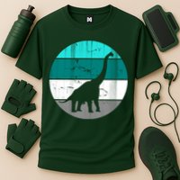 Dino Retro Vintage Brachiosaurus Performance Shirt