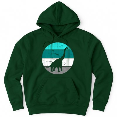 Dino Retro Vintage Brachiosaurus Hoodie