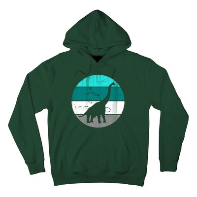 Dino Retro Vintage Brachiosaurus Hoodie