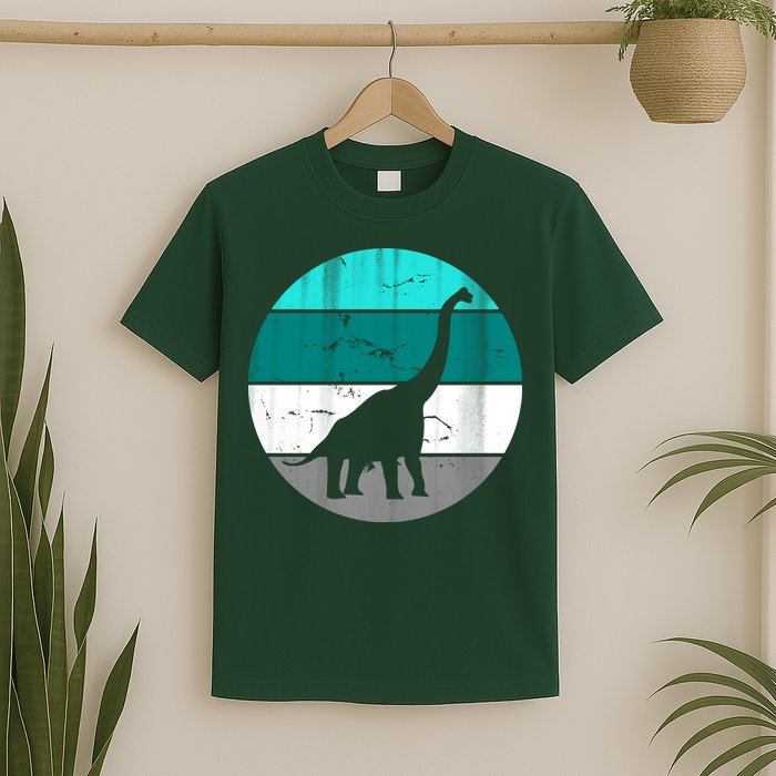 Dino Retro Vintage Brachiosaurus T-Shirt