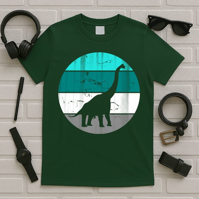 Dino Retro Vintage Brachiosaurus T-Shirt