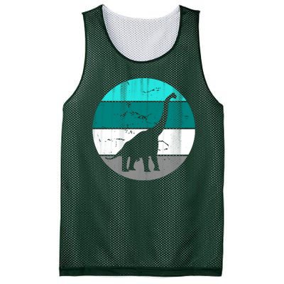 Dino Retro Vintage Brachiosaurus Mesh Reversible Basketball Jersey Tank