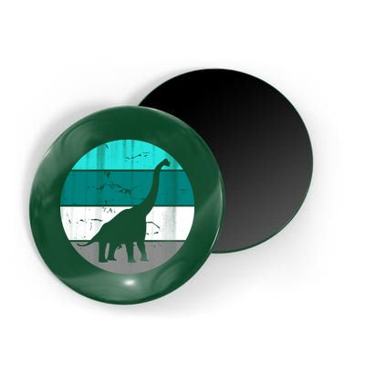 Dino Retro Vintage Brachiosaurus Magnet
