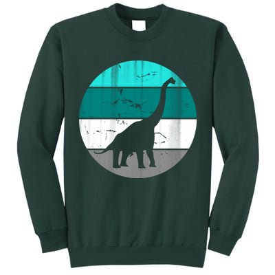 Dino Retro Vintage Brachiosaurus Tall Sweatshirt