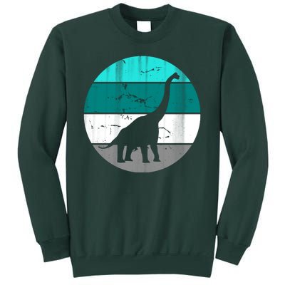 Dino Retro Vintage Brachiosaurus Tall Sweatshirt