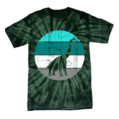 Dino Retro Vintage Brachiosaurus Tie-Dye T-Shirt