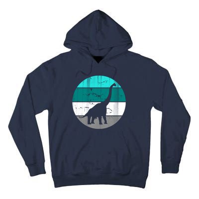 Dino Retro Vintage Brachiosaurus Tall Hoodie