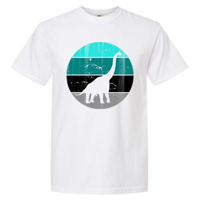 Dino Retro Vintage Brachiosaurus Garment-Dyed Heavyweight T-Shirt