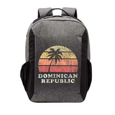 Dominican Republic Vintage 70s Retro Throwback Design Vector Backpack