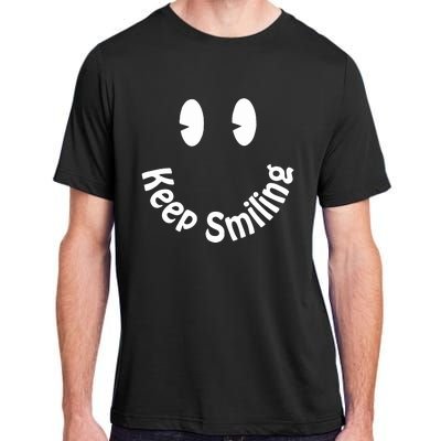 Devon Rodriguez Wearing Keep Smiling Adult ChromaSoft Performance T-Shirt