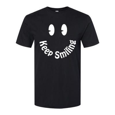 Devon Rodriguez Wearing Keep Smiling Softstyle CVC T-Shirt