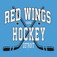 D.E.T.R.O.I.T Red Wings Stars Red Tie Dye Hoodie