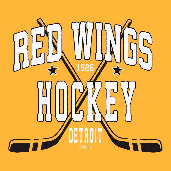 D.E.T.R.O.I.T Red Wings Stars Red Pom Pom 12in Knit Beanie