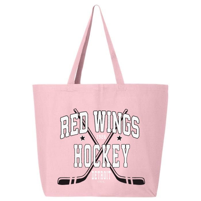 D.E.T.R.O.I.T Red Wings Stars Red 25L Jumbo Tote
