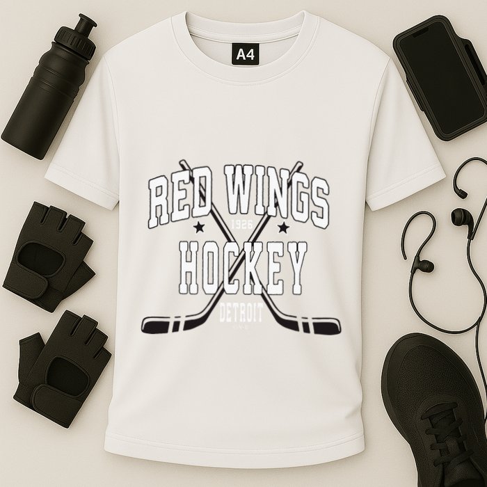 D.E.T.R.O.I.T Red Wings Stars Red Performance Shirt