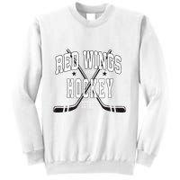D.E.T.R.O.I.T Red Wings Stars Red Sweatshirt