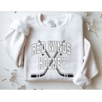 D.E.T.R.O.I.T Red Wings Stars Red Sweatshirt